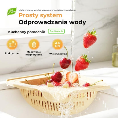 🧲 Magnetyczne sitko narożne do zlewu