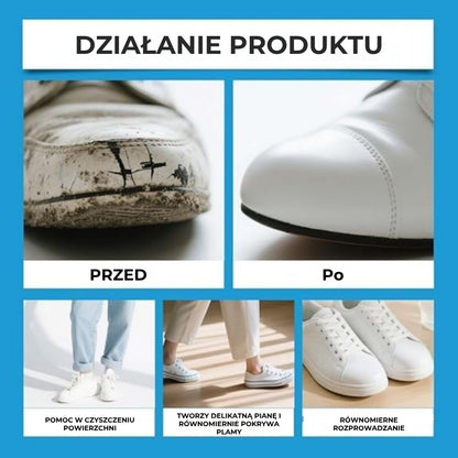 Pasta do renowacji białych butów