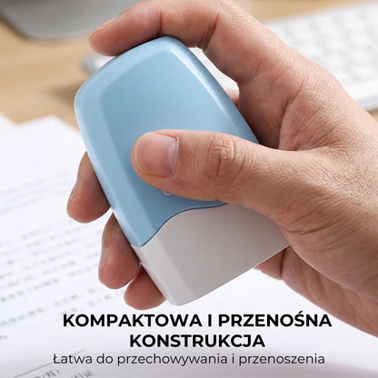 🔒 Pieczęć z motywem prywatności | Do paczek i dokumentów 📦✏️🎁