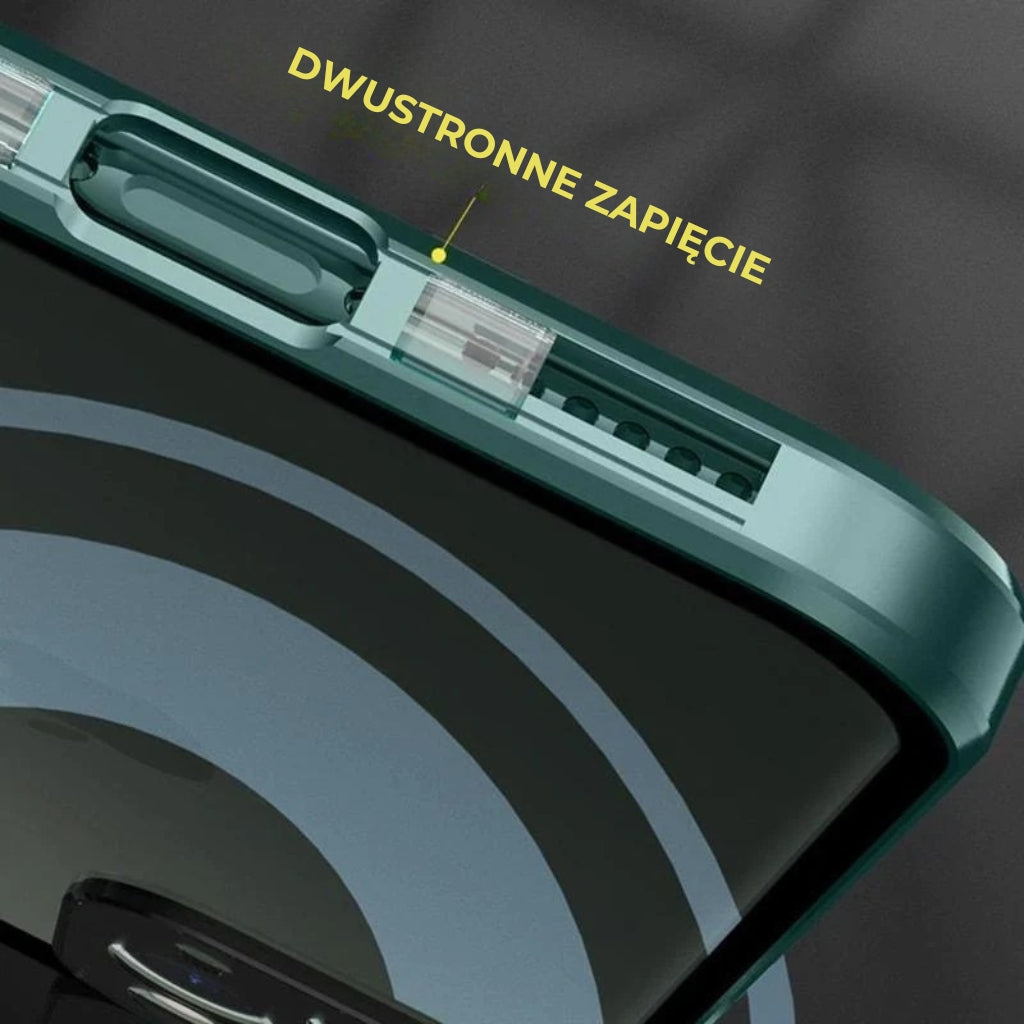 Dwustronne etui z klamrą do iPhone’a