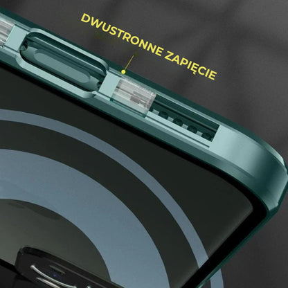 Dwustronne etui z klamrą do iPhone’a