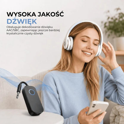 Adapter audio Bluetooth | nadajnik i odbiornik
