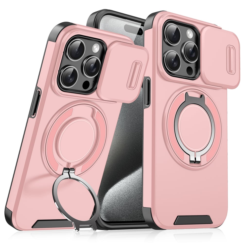 Etui z osłoną aparatu i pierścieniem (dla iPhone)