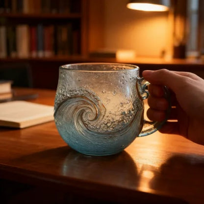 Szklany kubek Ocean Wave