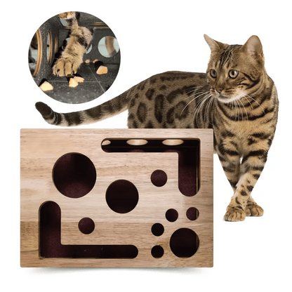 😻 Puzzle drapak do pielęgnacji pazurów dla kota