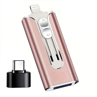 32-256 GB Micro USB + Lightning + USB 3.0 4 w 1 Mobilny dysk U-Disk