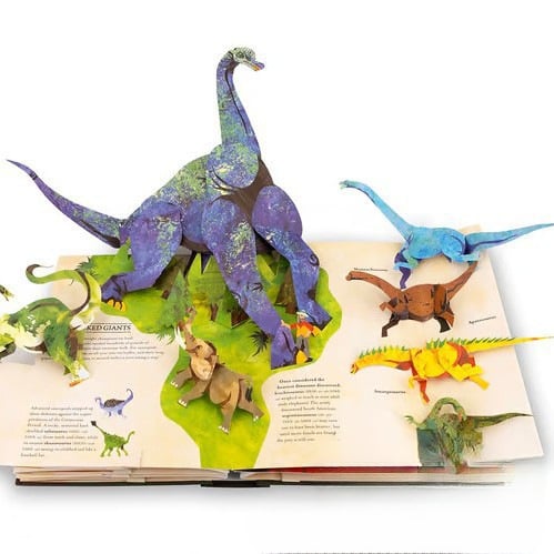Encyklopedia 3D „Prehistoryka Dinozaury” 📙 Twarda oprawa