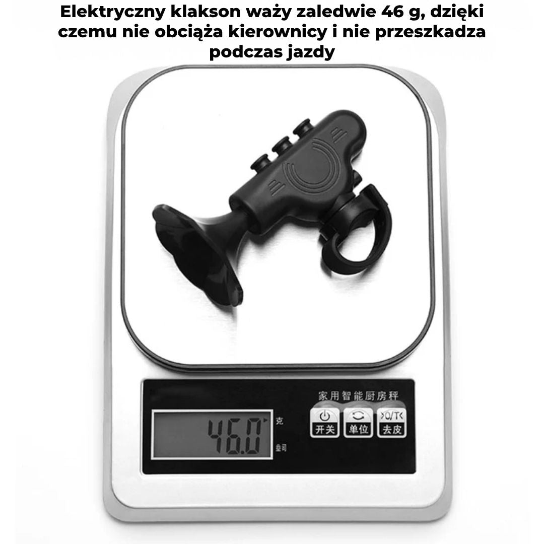 Elektryczny klakson rowerowy | 120 dB