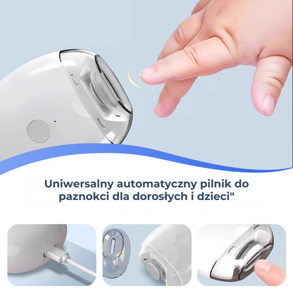 Automatyczny pilnik do paznokci z podświetleniem LED