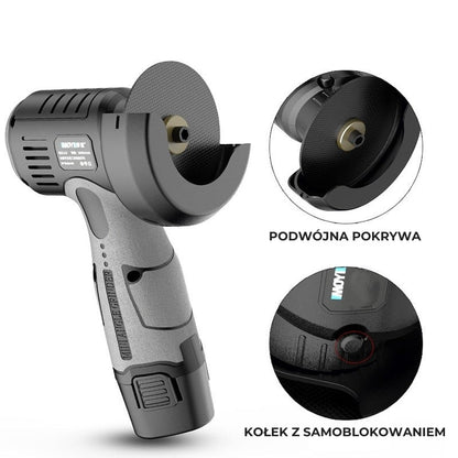 Mini szlifierka 12 V z tarczą tnącą – kompaktowe i precyzyjne narzędzie
