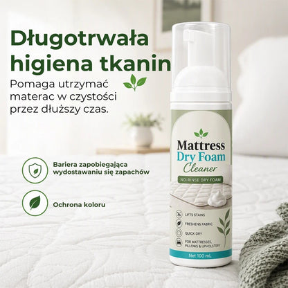 Pianka do czyszczenia materacy na sucho – bezwodny odplamiacz