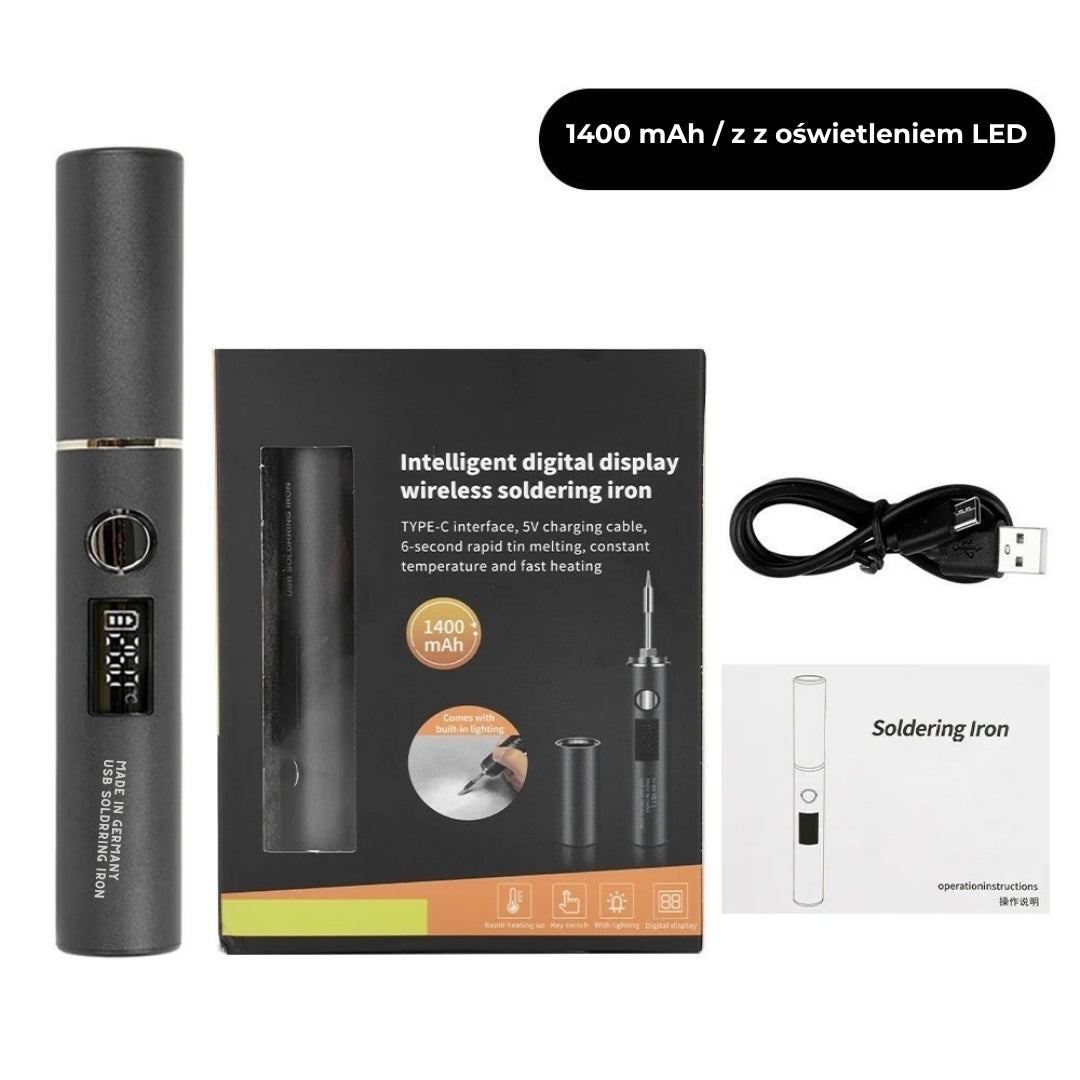 Lutownica USB-C z regulacją temperatury