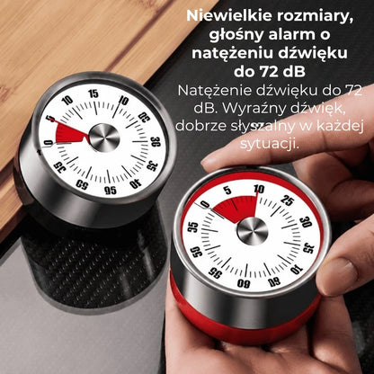 Mechaniczny minutnik kuchenny