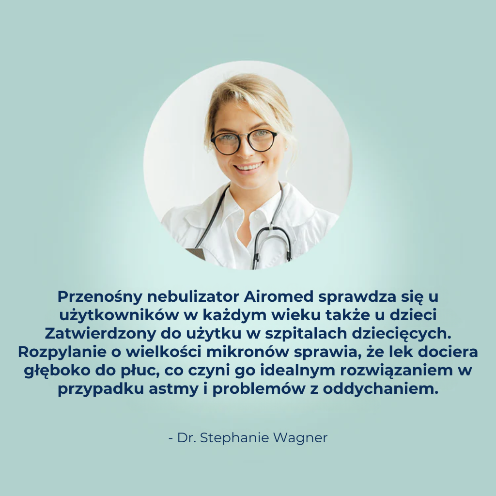 Przenośny nebulizator | Airomed™