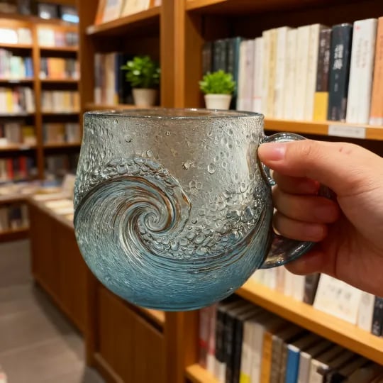 Szklany kubek Ocean Wave