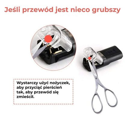 Dwużyłowe złącze przewodów z blokadą (20 sztuk)