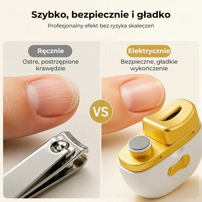 Elektryczne obcinaczki do paznokci i pilniki do paznokci