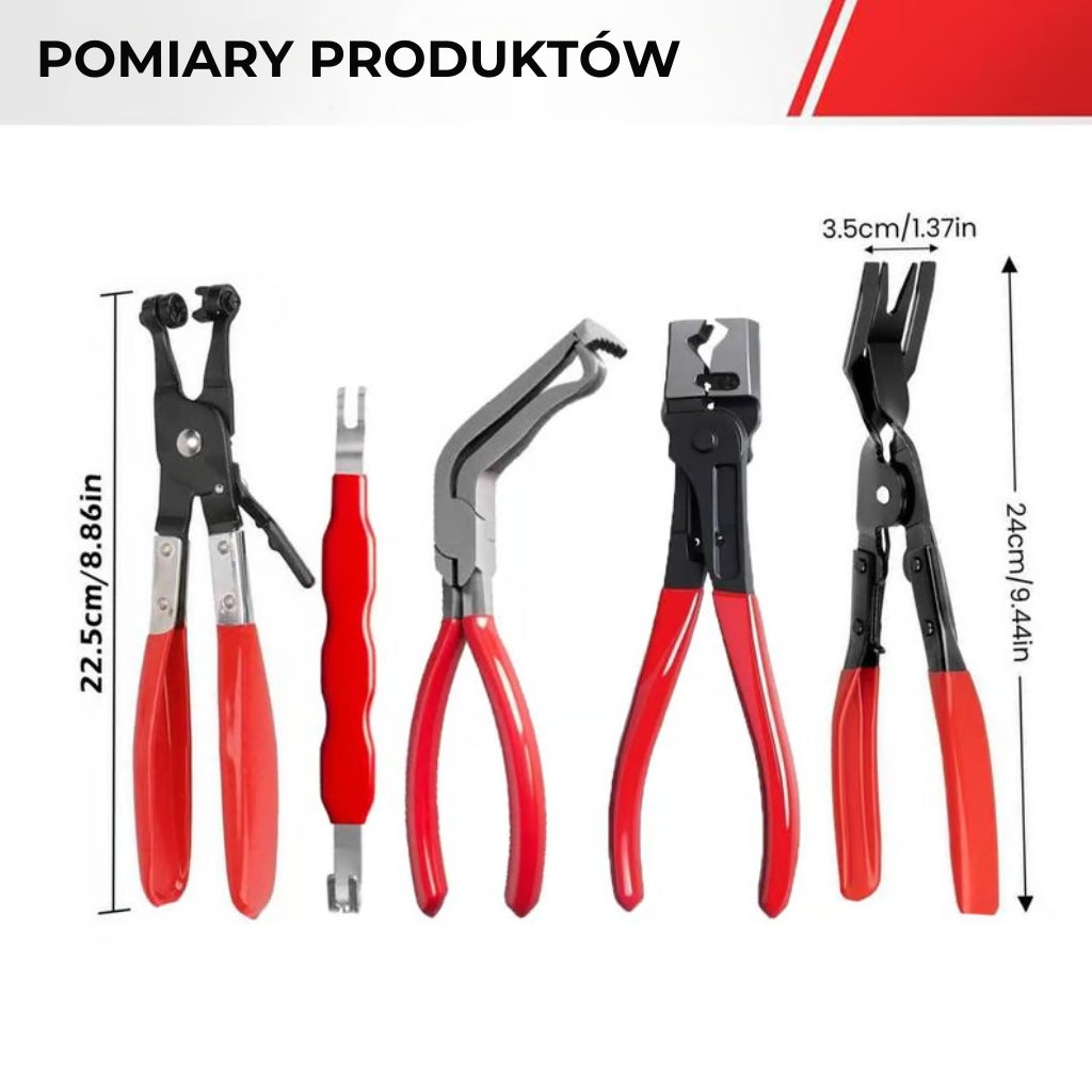 🔧 Zestaw szczypiec do odłączania w samochodach – narzędzie wielofunkcyjne