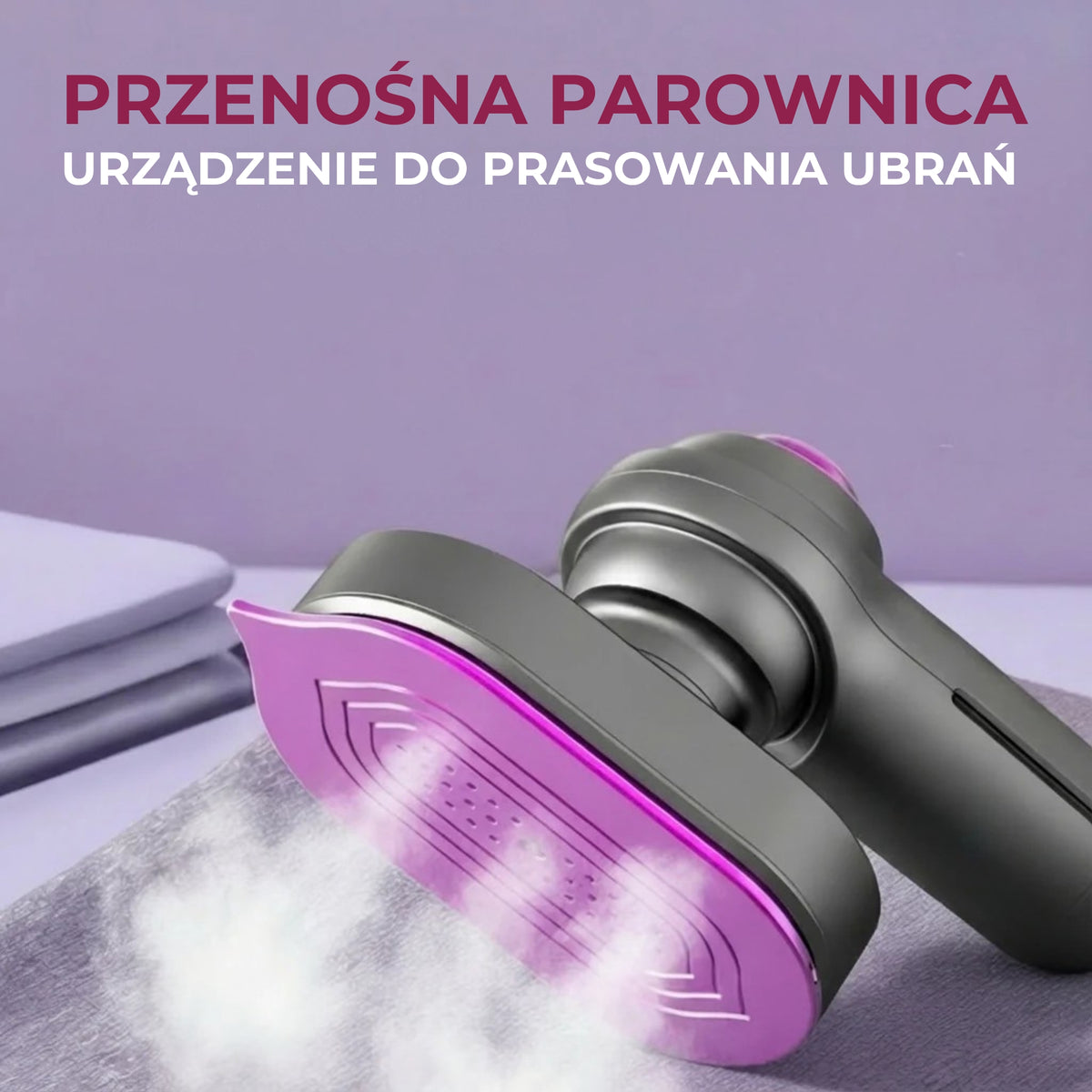 Poręczne żelazko parowe