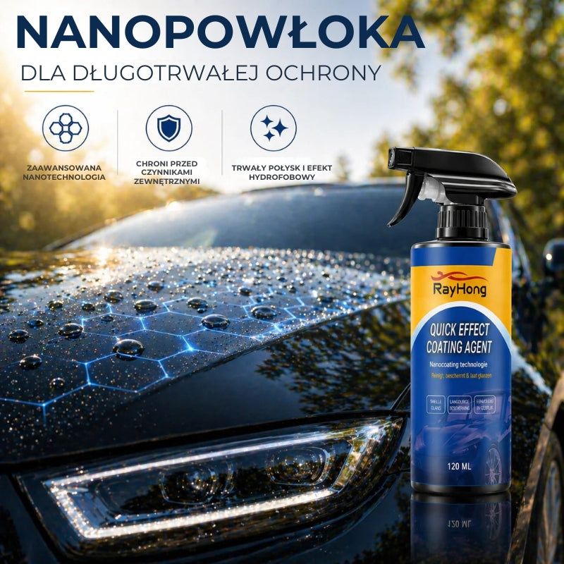 Powłoka ochronna w sprayu do samochodu