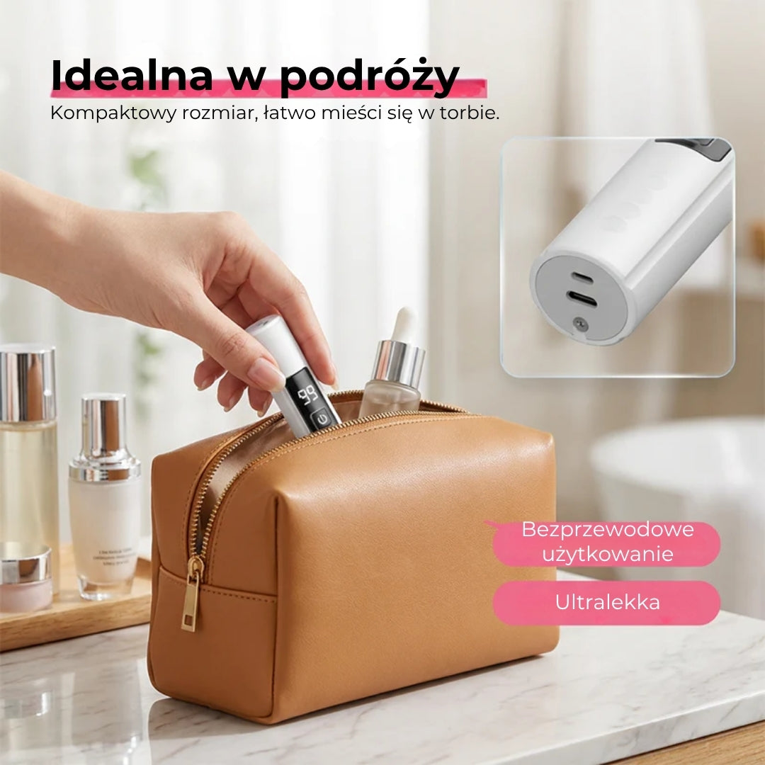 Elektryczna frezarka do paznokci z cyfrową regulacją prędkości