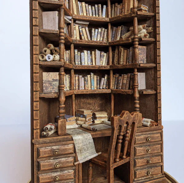 Miniaturowa biblioteka „The Bay Library” – kreatywny zestaw DIY