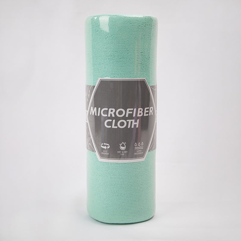 ♻️ Ręczniki z mikrofibry na rolce (20 sztuk, wielokrotnego użytku)