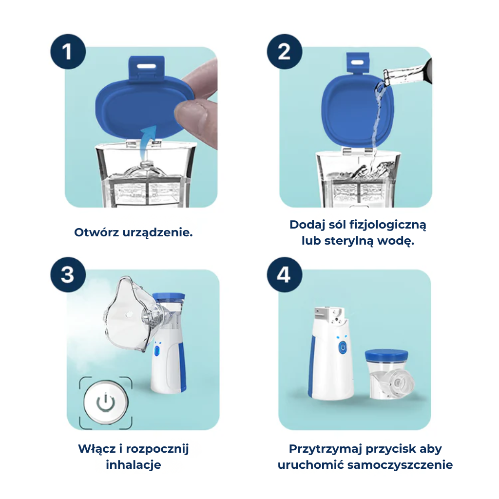 Przenośny nebulizator | Airomed™