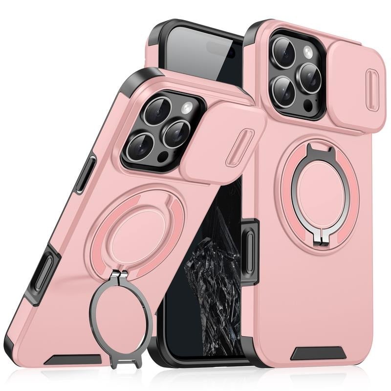 Etui z osłoną aparatu i pierścieniem (dla iPhone)