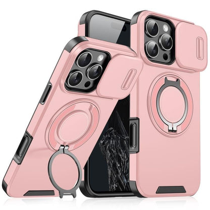 Etui z osłoną aparatu i pierścieniem (dla iPhone)