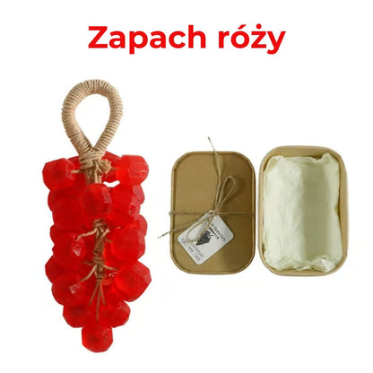 Ręcznie robione mydło winogronowe