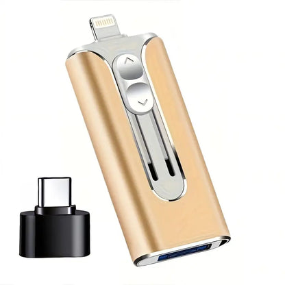 32-256 GB Micro USB + Lightning + USB 3.0 4 w 1 Mobilny dysk U-Disk