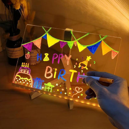 DoodleGlow™️LED Tablica do rysowania