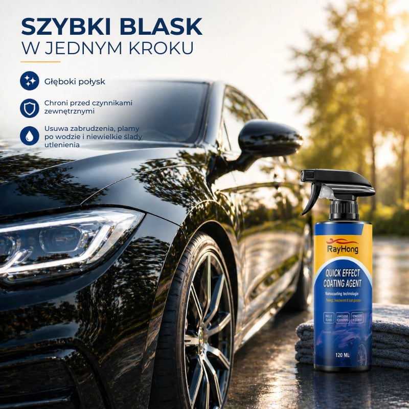 Powłoka ochronna w sprayu do samochodu