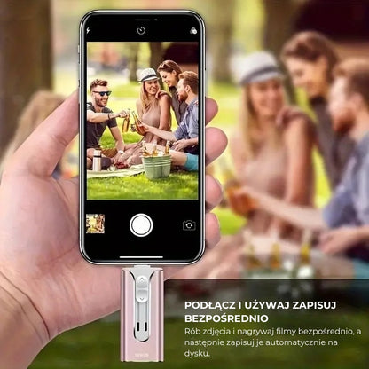 32-256 GB Micro USB + Lightning + USB 3.0 4 w 1 Mobilny dysk U-Disk