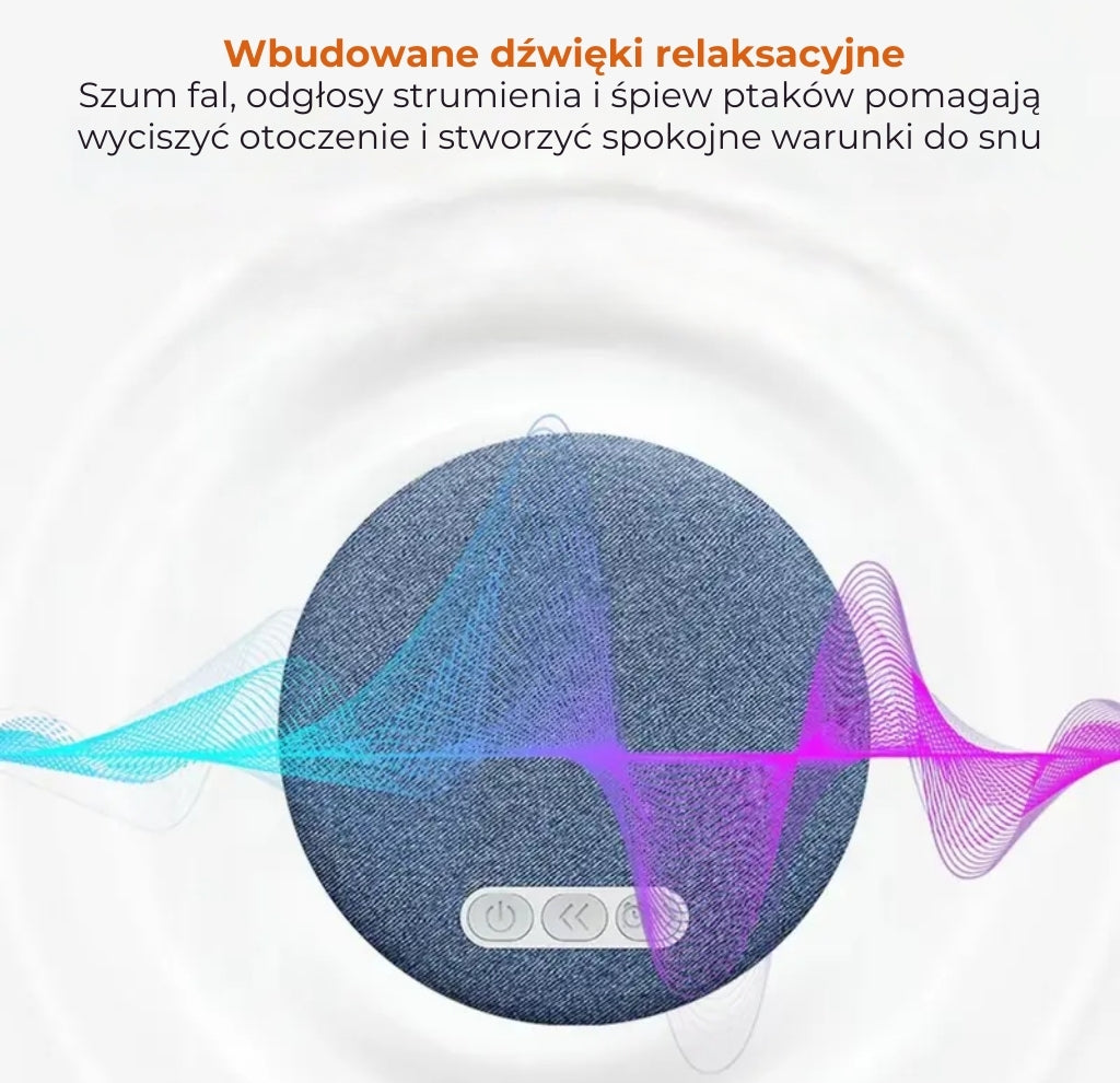 Ultracienki głośnik poduszkowy Bluetooth do snu