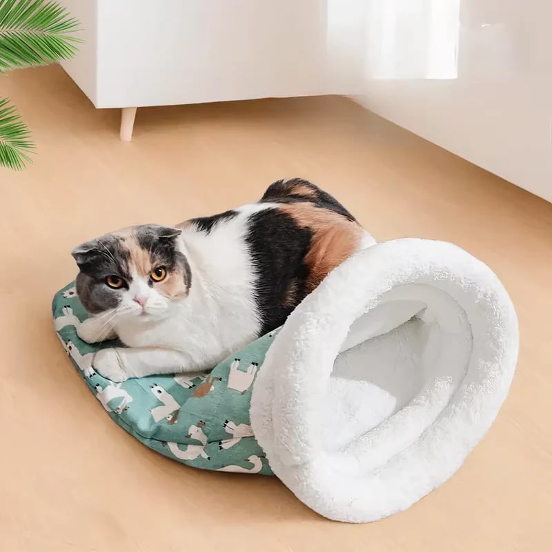 🐾 Przytulne legowisko dla kotów i psów