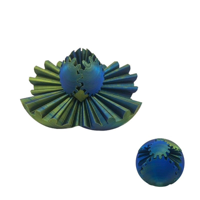Obrotowa kulka z zębatką [Fidget]