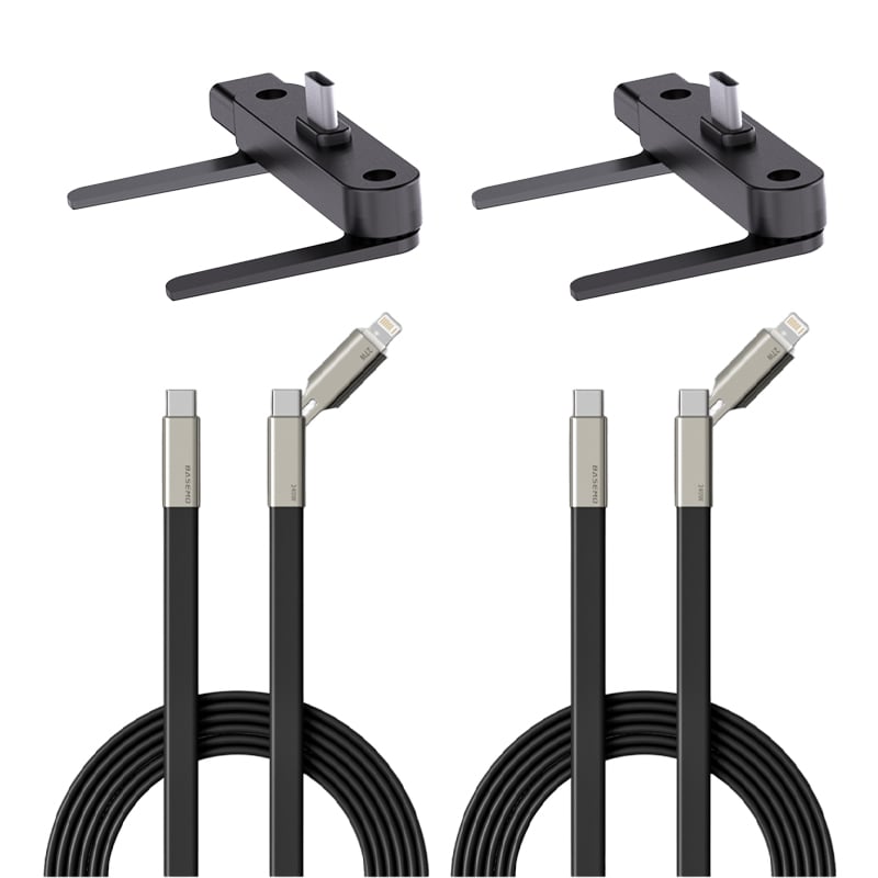 Kabel USB-C 240 W z obrotową podstawką 360°