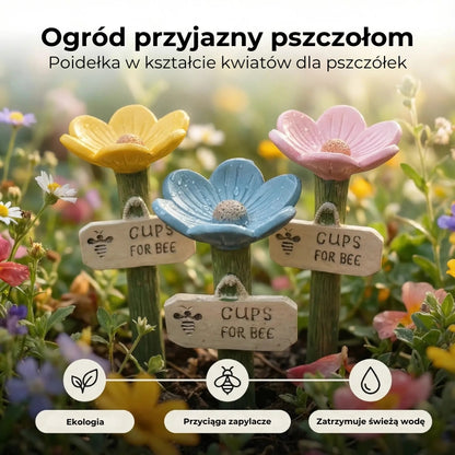 Kąpielisko dla pszczół w kształcie kwiatu💧