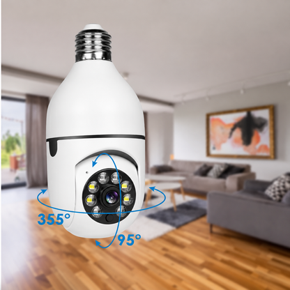Inteligentna lampa z kamerą monitorującą – widzenie nocne w jakości HD i dwukierunkowa komunikacja audio