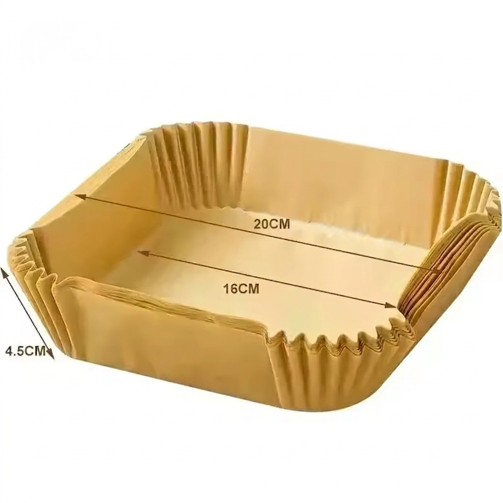 Papier do pieczenia do frytkownicy powietrznej (100 sztuk)
