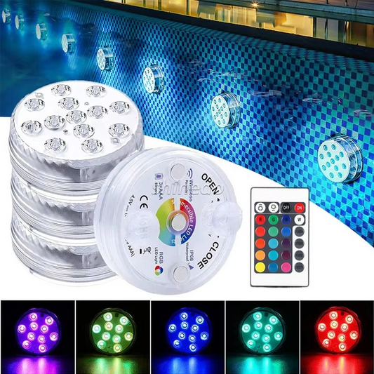 Podwodne lampy LED RGB do basenu (IP68)
