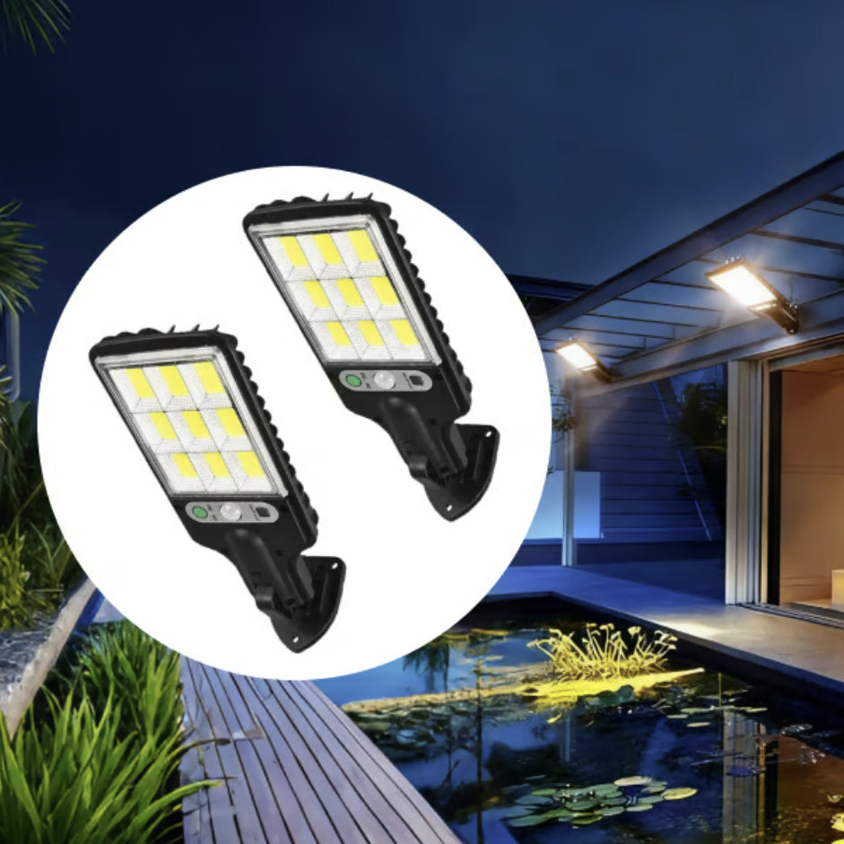 (1+1 GRATIS) Oświetlenie zewnętrzne LED Solar
