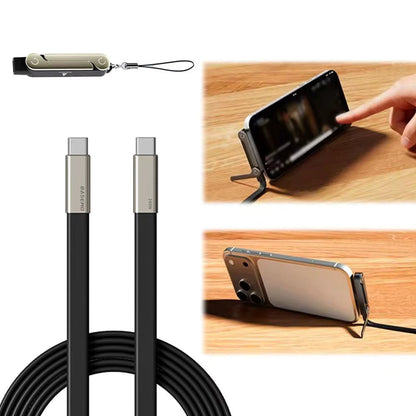 Kabel USB-C 240 W z obrotową podstawką 360°
