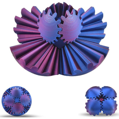 Obrotowa kulka z zębatką [Fidget]