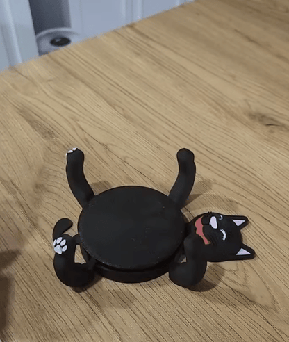 Podstawki pod napoje z zapięciem 3D Cat