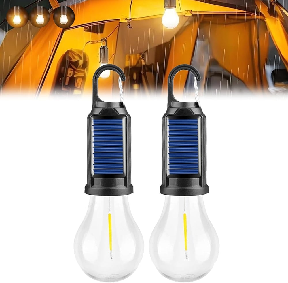 2025 Solar lampa zewnętrzna z haczykiem