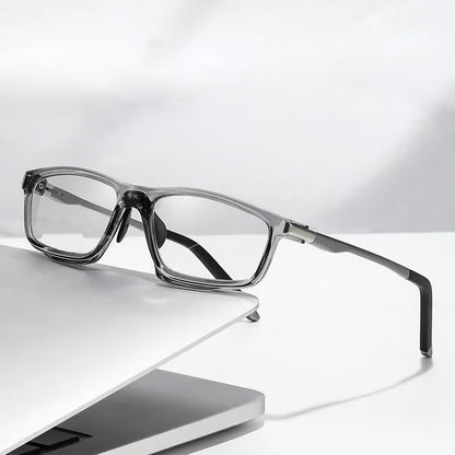 Dwuogniskowe okulary do czytania - Konstrukcja 2 w 1 (okulary przeciwsłoneczne) - Anty-UV / Anty niebieskie światło - Okulary ciemnieją w świetle słonecznym