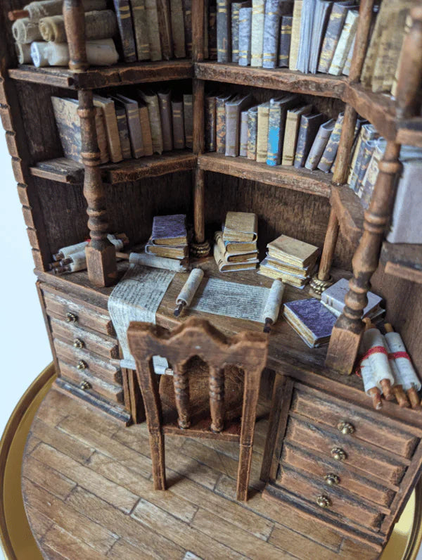 Miniaturowa biblioteka „The Bay Library” – kreatywny zestaw DIY